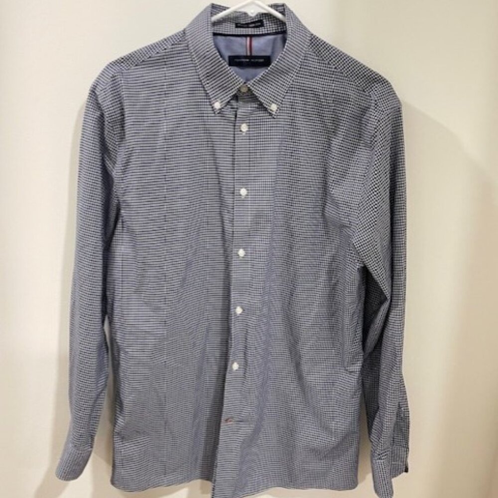 Men's Tommy Hilfiger Button-down, Slim Fit Shirt, Large